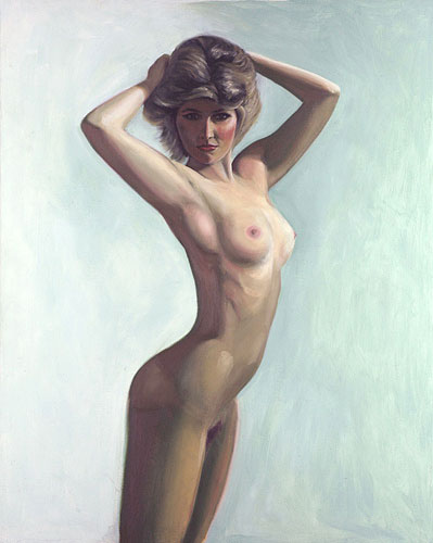 nude female painting